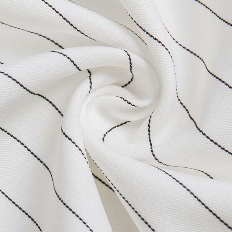 Elegant Pocket Tripe Button High Fashion Long Blazers Dress - Image 11