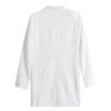 Elegant Pocket Tripe Button High Fashion Long Blazers Dress - Image 5