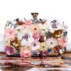 Embroidery Floral Flower Handbag - Image 4