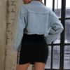 Fashion Tassel  Street wear Short Denim Jackets - Image 5