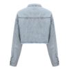 Fashion Tassel  Street wear Short Denim Jackets - Image 8