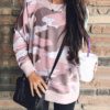 Feminine Crew-style Neckline Sweatshirt - Image 3