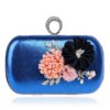 Finger Ring Diamonds Flower Metal Day Clutches - Image 3