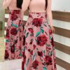 Floral Printed Long Sleeves Maxi Dress - Image 2
