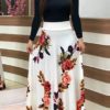Floral Printed Long Sleeves Maxi Dress - Image 5