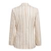 High Fashion Stripe Turm Down Casual Blazer - Image 11
