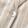 High Fashion Stripe Turm Down Casual Blazer - Image 13