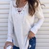 Laces and Grommets Casual Top
