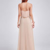 Long Chiffon Straps Sleeveless Ruffles A Line Floor Length Prom Party Bridesmaid Dress - Image 2