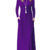 Long Sleeve Casual Attire Maxi Dress - Image 15