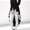Long Sleeve High Low Dress