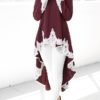 Long Sleeve High Low Dress - Image 5