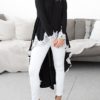 Long Sleeve High Low Dress - Image 7