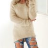 Long Sleeve Loose Fitting Sweater