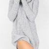 Long Sleeved Mini Sweater Dress