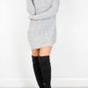 Long Sleeved Mini Sweater Dress - Image 4