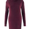 Long Sleeved Mini Sweater Dress - Image 5