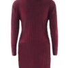 Long Sleeved Mini Sweater Dress - Image 6