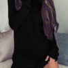 Long Sleeved Mini Sweater Dress - Image 9