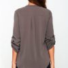 Long Sleeved V Neck Shirt - Image 2