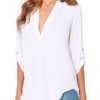 Long Sleeved V Neck Shirt - Image 3