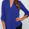Long Sleeved V Neck Shirt - Image 5