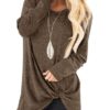 Long Sleeves Knotted Casual top - Image 11