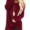 Long Sleeves Knotted Casual top - Image 5