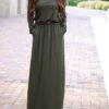 Long Sleeves Maxi Dress - Image 2
