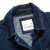 Loose Casual Long Sleeve Cotton Washed Denim Fancy Jacket - Image 4