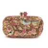 Luxury Crystal Diamond Flowers Hand Bag - Image 2