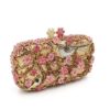 Luxury Crystal Diamond Flowers Hand Bag - Image 3