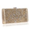 Metal Diamonds Beading Party Wallets