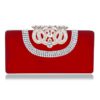 Mini Crown Metal Crystal Clutch