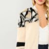 O-Ring Zip Up Stand Collar Faux Fur Glamorous Warm Coat - Image 4