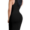 One Shoulder Sleeveless Sexy Party Dress - Image 7