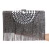 One Side Beaded Clutches Purse