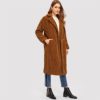 Open Front Casual Teddy Fashion Warm Long Coat - Image 4