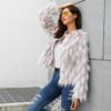 Plus Size Office Ladies Casual Street wear Teddy Coat