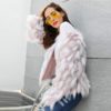 Plus Size Office Ladies Casual Street wear Teddy Coat - Image 3