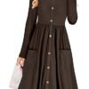 Pocketed Mid Length Dress - Image 13