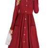 Pocketed Mid Length Dress - Image 2