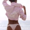 Printed Midriff Cut Hoodie Style Sweatshirt - Image 5