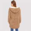 Reversible Hoodies Elegant Street wear Warm Teddy Coat - Image 2