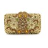 Rhinestone Flower Crystal Clutch