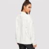 Ripped Drop Shoulder Casual Denim Jackets - Image 6