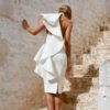 Ruffle Sleeveless Bodycon Clubwear Dress - Image 2