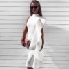 Ruffle Sleeveless Bodycon Clubwear Dress - Image 4