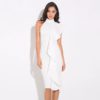 Ruffle Sleeveless Bodycon Clubwear Dress - Image 5