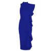Ruffle Sleeveless Bodycon Clubwear Dress - Image 8